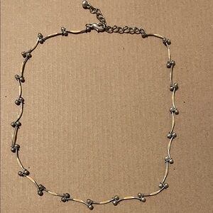 Elegant Gold and Silver Women's Necklace